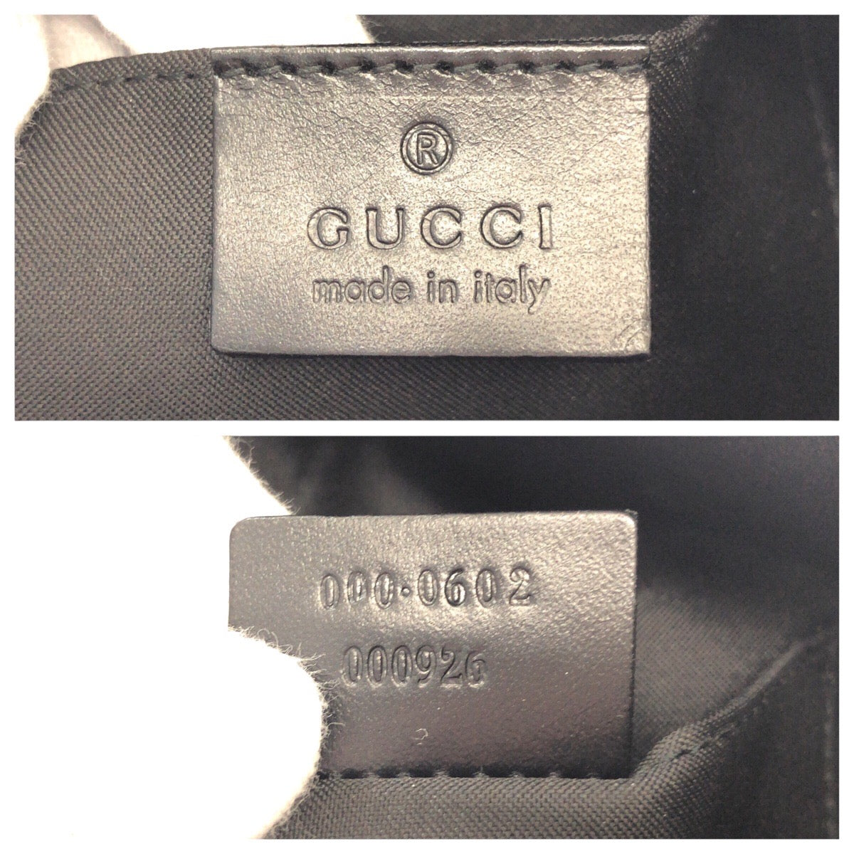16896
GUCCI グッチ ブラック 黒 GGキャンバス / レザー 000 0602 ホーボー ショルダーバッグ レディース ABP40