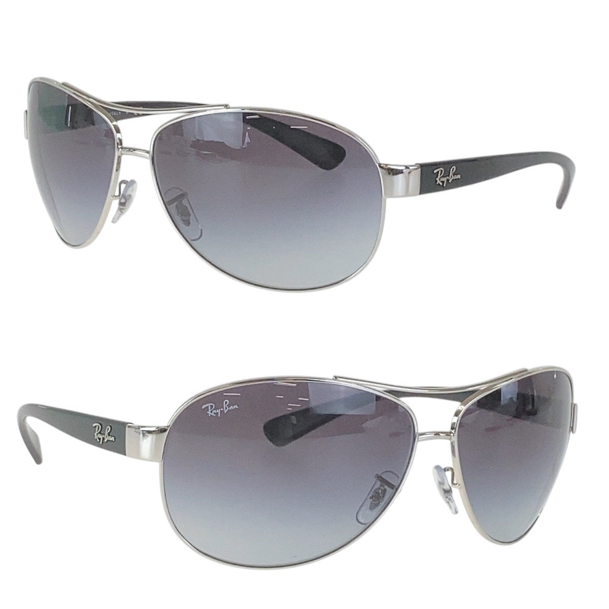 16920
Ray-Ban レイバン ブラック シルバー金具 メタル / プラスチック RB3386 003/8G 67□13 130 3N サングラス ティアドロップ  メンズ ABP7