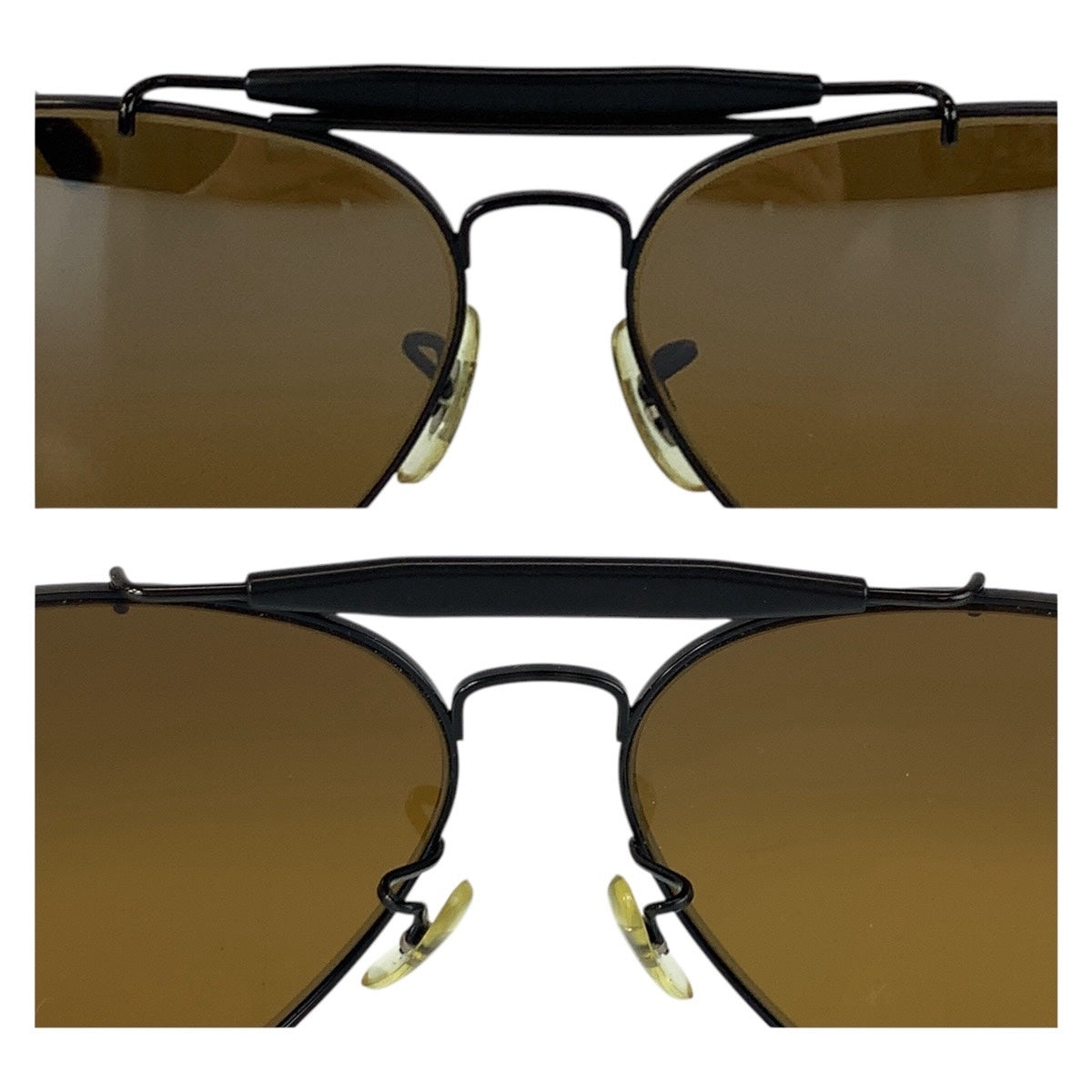 16924
Ray-Ban レイバン ヴィンテージ ボシュロム アビエーター ブラック 黒 メタル 62◻︎14 サングラス 男女兼用 ティアドロップ  メンズ ABP20