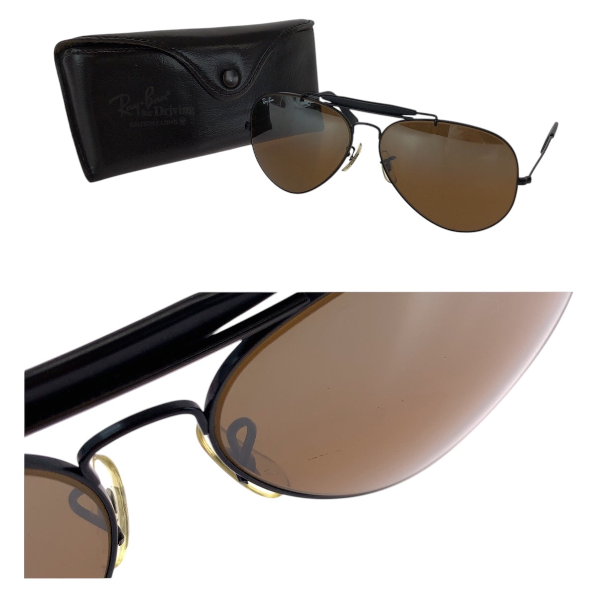 16924
Ray-Ban レイバン ヴィンテージ ボシュロム アビエーター ブラック 黒 メタル 62◻︎14 サングラス 男女兼用 ティアドロップ  メンズ ABP20