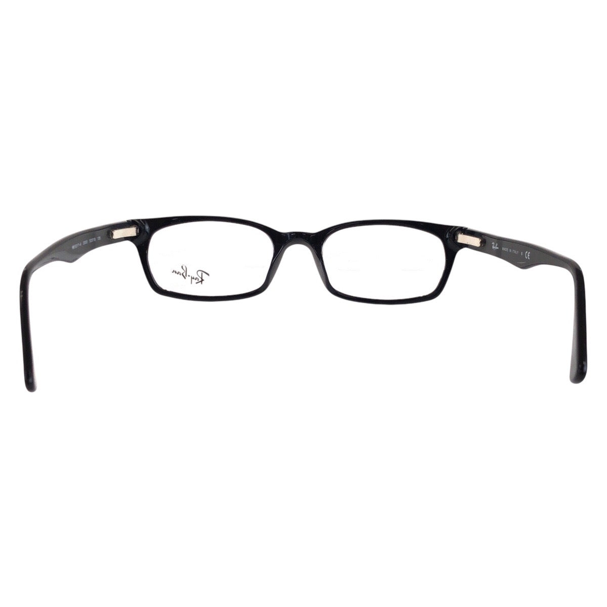 16928
Ray-Ban レイバン ブラック 黒 シルバー金具 プラスチック RB5017-A 2000 52□19 135 メガネ デモレンズ  メンズ ABP6
