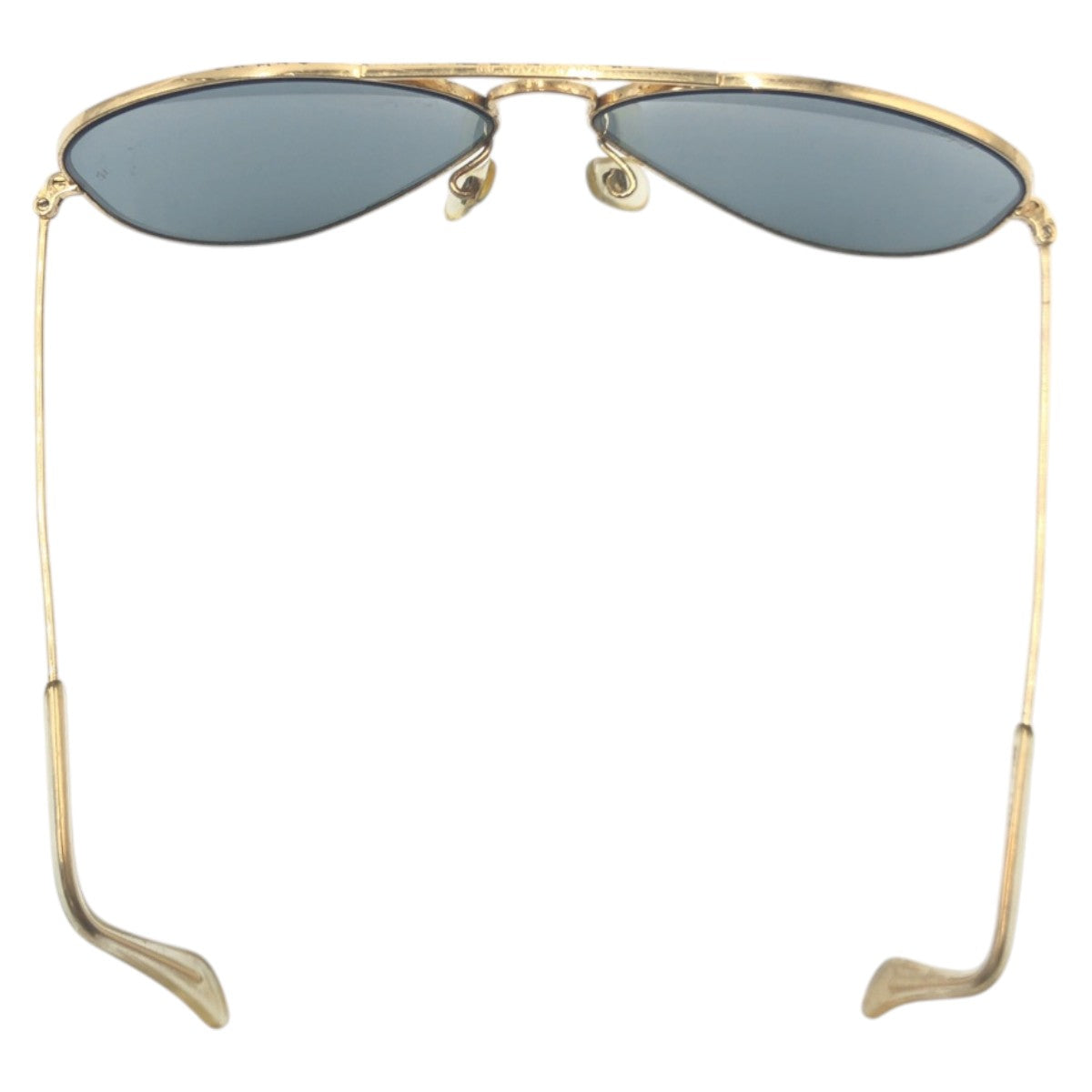 16931
Ray-Ban レイバン ヴィンテージ B&L RAY-BAN U.S.A ゴールド ブルー メタル サングラス 男女兼用 ティアドロップ  レディース AB18