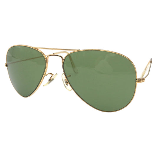 16792
Ray-Ban レイバン ヴィンテージ B&L RAY-BAN U.S.A ゴールド メタル 58□14 サングラス 男女兼用 ティアドロップ  メンズ ABP18
