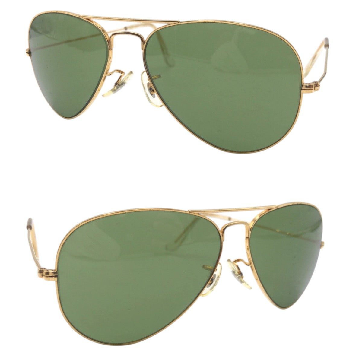 16792
Ray-Ban レイバン ヴィンテージ B&L RAY-BAN U.S.A ゴールド メタル 58□14 サングラス 男女兼用 ティアドロップ  メンズ ABP18