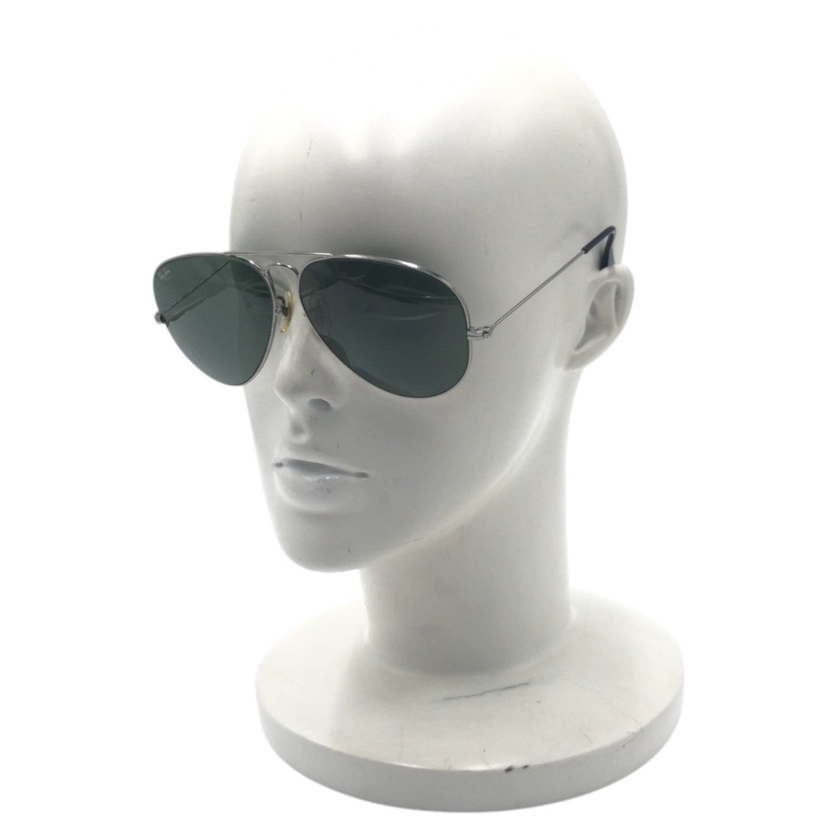 16932
Ray-Ban レイバン ヴィンテージ B&L RAY-BAN U.S.A シルバー ブラック メタル W3131 62□14 サングラス 男女兼用 ティアドロップ  メンズ AB18