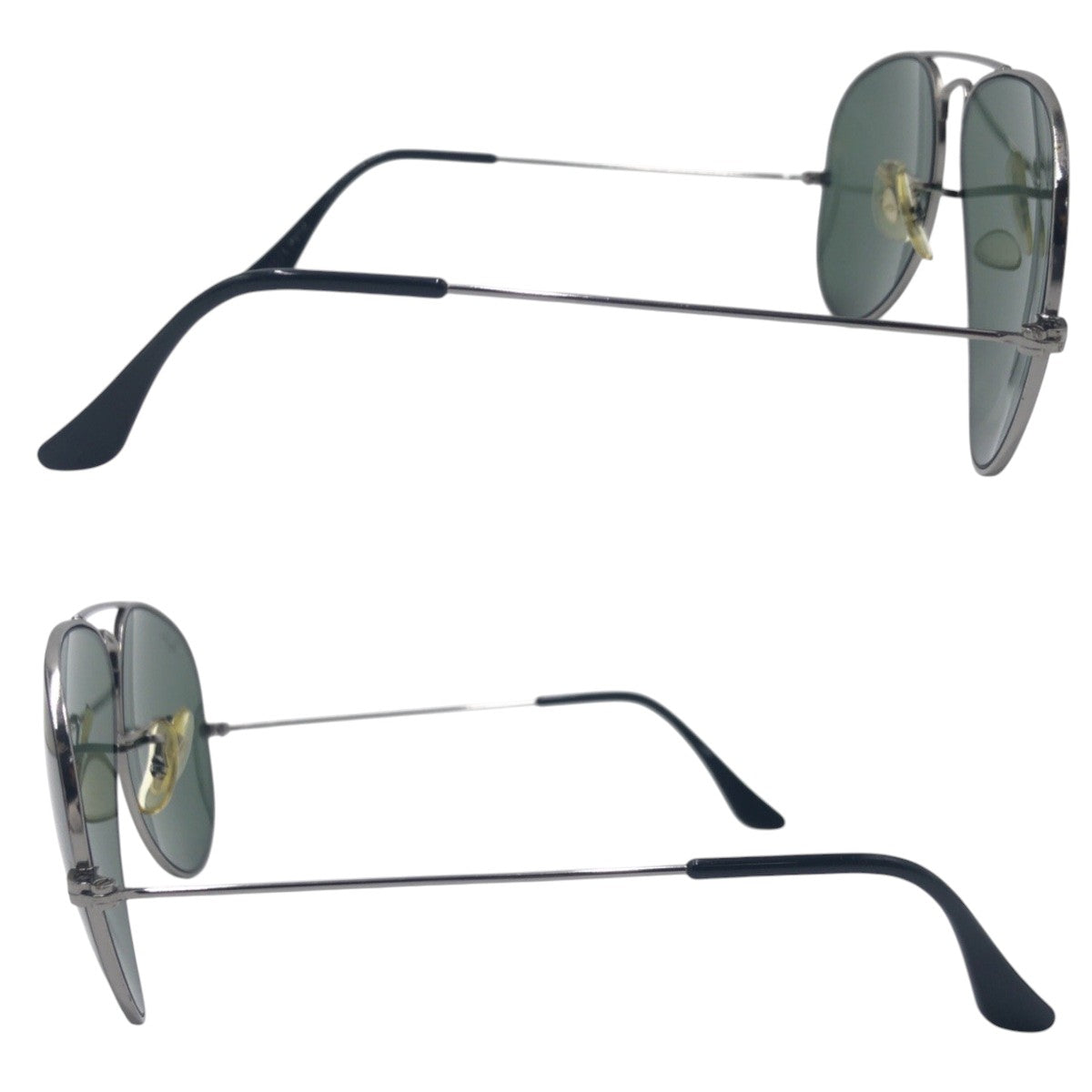 16932
Ray-Ban レイバン ヴィンテージ B&L RAY-BAN U.S.A シルバー ブラック メタル W3131 62□14 サングラス 男女兼用 ティアドロップ  メンズ AB18
