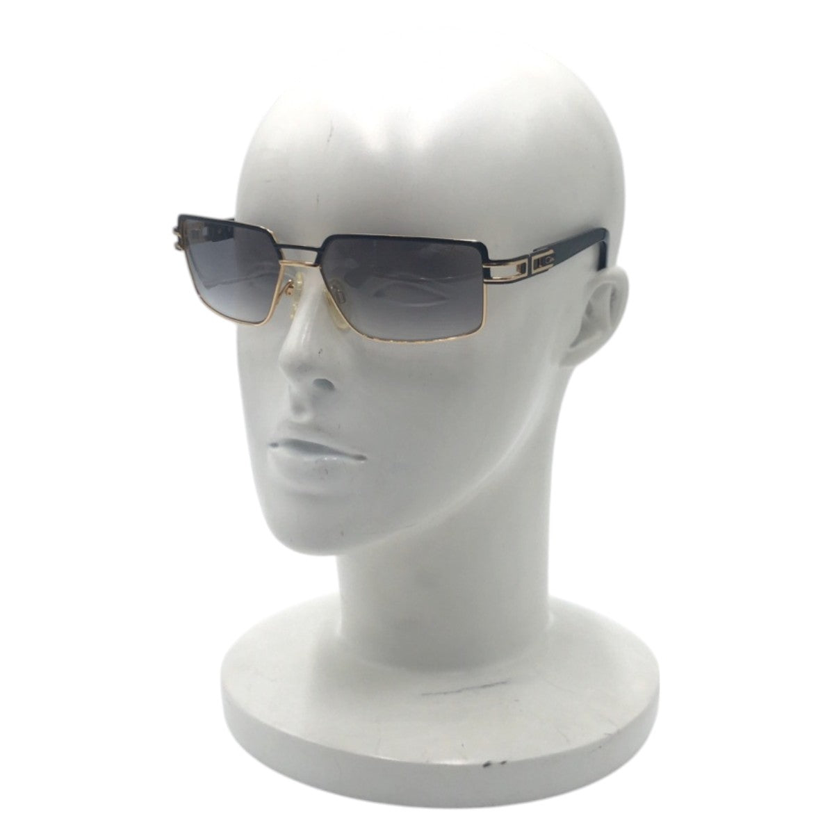 16936
CAZAL カザール ブラック 黒 ゴールド メタル COL302 59□16 135 サングラス 男女兼用 スクエア  メンズ ABP23