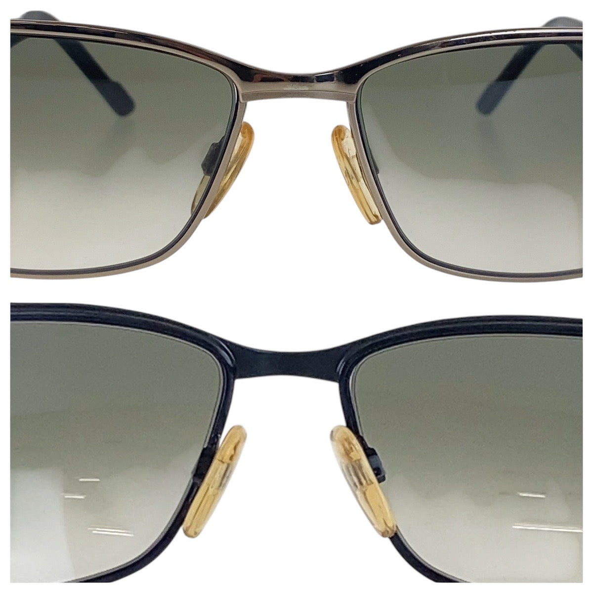 16937
CAZAL カザール ブラック 黒 シルバー金具 メタル / プラスチック 59□17 120 2 サングラス スクエア  メンズ AB18