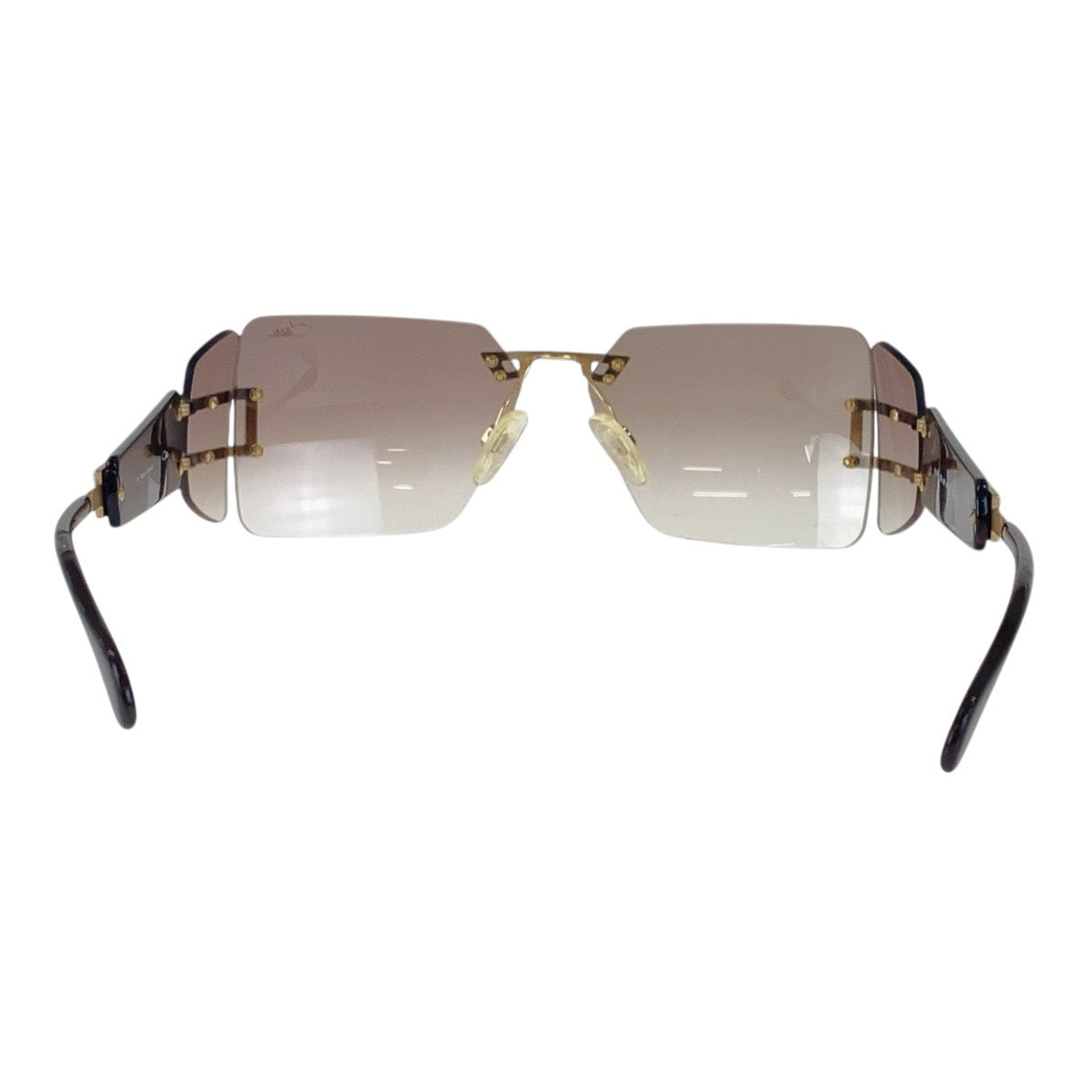16938
CAZAL カザール ブラウン ゴールド金具 メタル / プラスチック 57□13 130 2 サングラス スクエア  メンズ ABP18