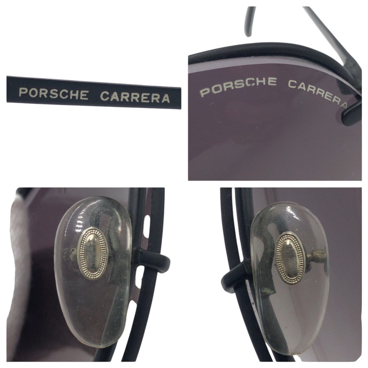 16939
POLICE ポリス PORSCHE CARRERA ブラック 黒 パープル メタル サングラス 男女兼用 ティアドロップ  メンズ ABP23