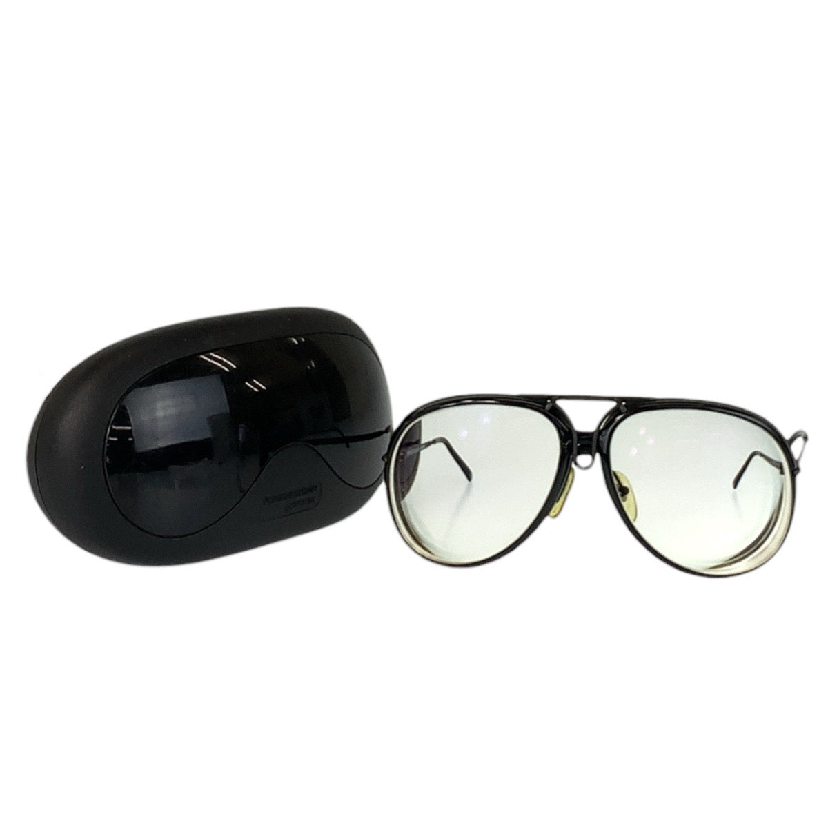 16940
Porsche Design ポルシェデザイン ブラック 黒 プラスチック / メタル DESA5552 5632 90 62◻︎12 SMALL 130 サングラス ティアドロップ  メンズ AB9