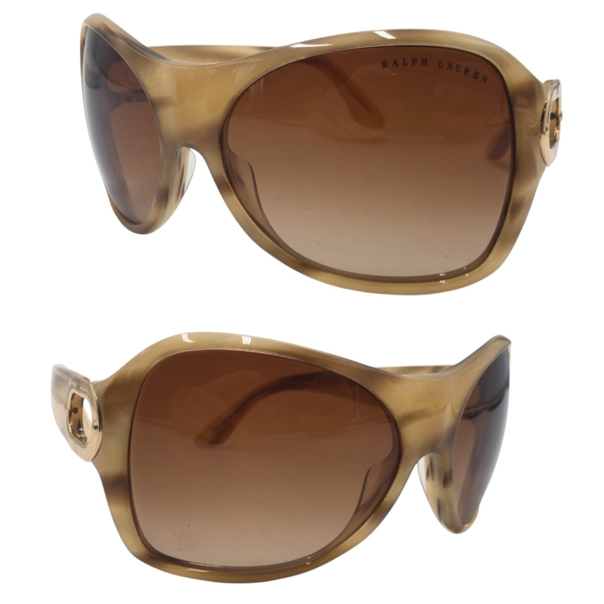 16941
RALPH LAUREN ラルフローレン ブラウン プラスチック RL8024 5043/13 51□16 サングラス 男女兼用 バタフライ  レディース AB6