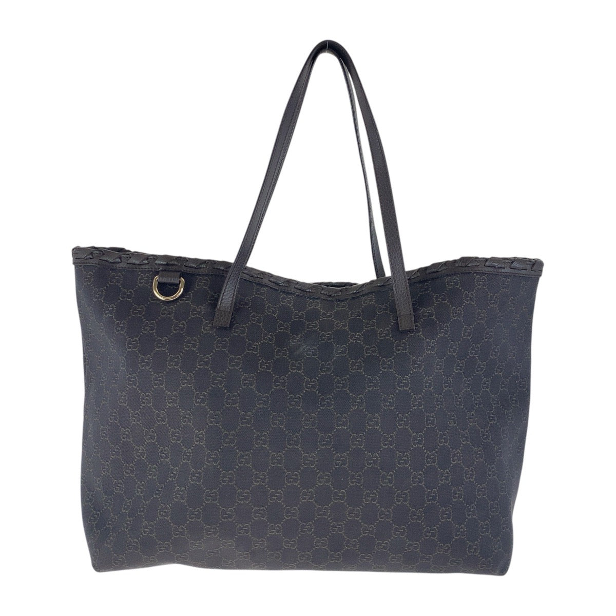16961
GUCCI グッチ ブラウン シルバー金具 GGキャンバス 354666 トートバッグ ハンドバッグ 男女兼用  レディース ABP41