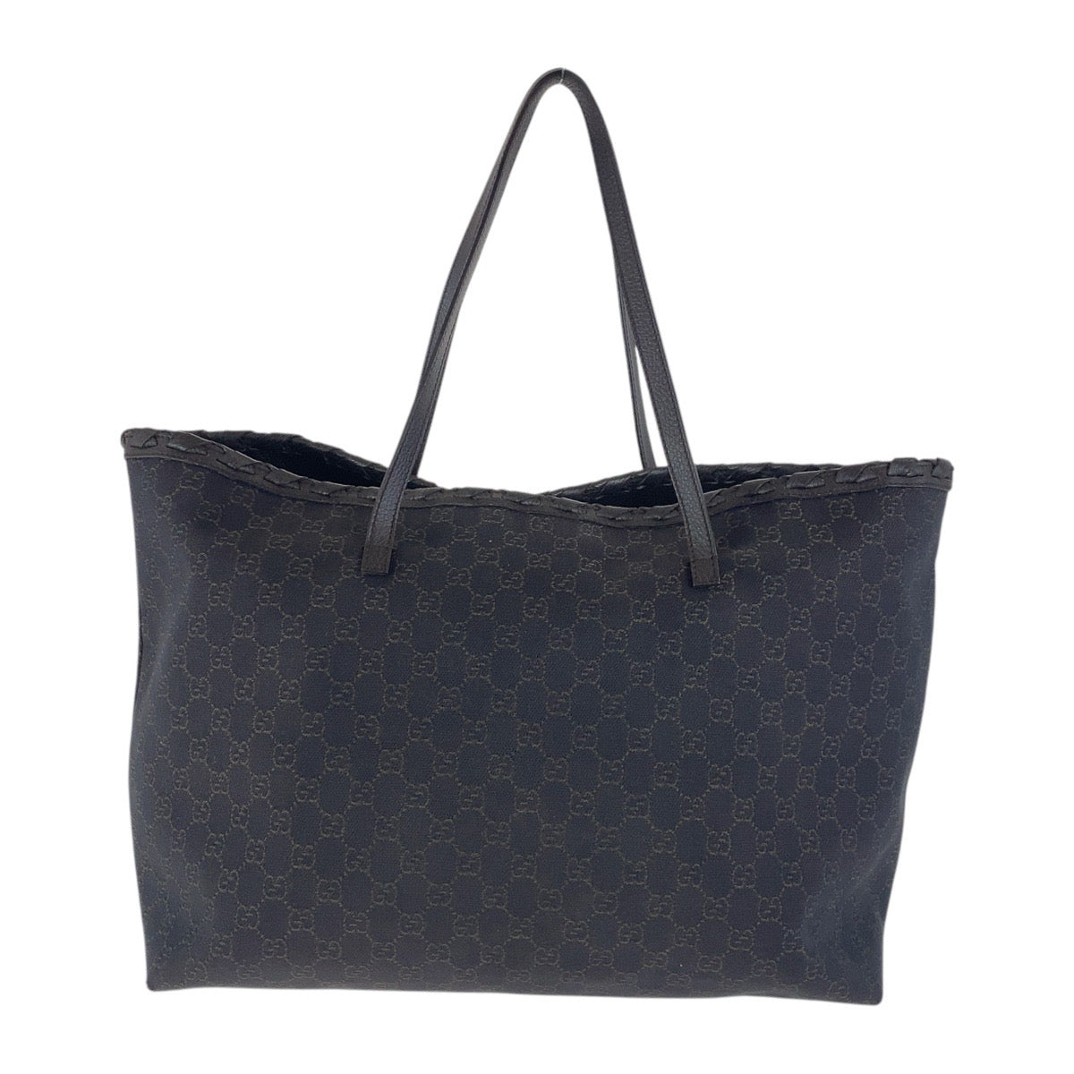 16961
GUCCI グッチ ブラウン シルバー金具 GGキャンバス 354666 トートバッグ ハンドバッグ 男女兼用  レディース ABP41