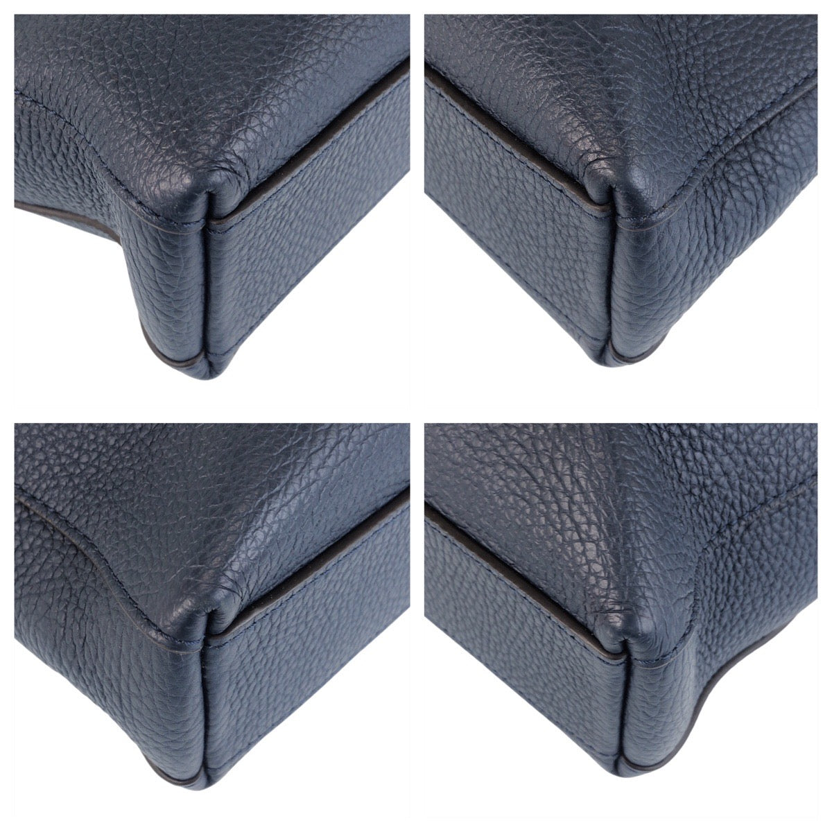 16973
LOUIS VUITTON ルイヴィトン トリヨン ヴィクトール ネイビー シルバー金具 レザー M41351 ビジネスバッグ ブリーフケース  メンズ