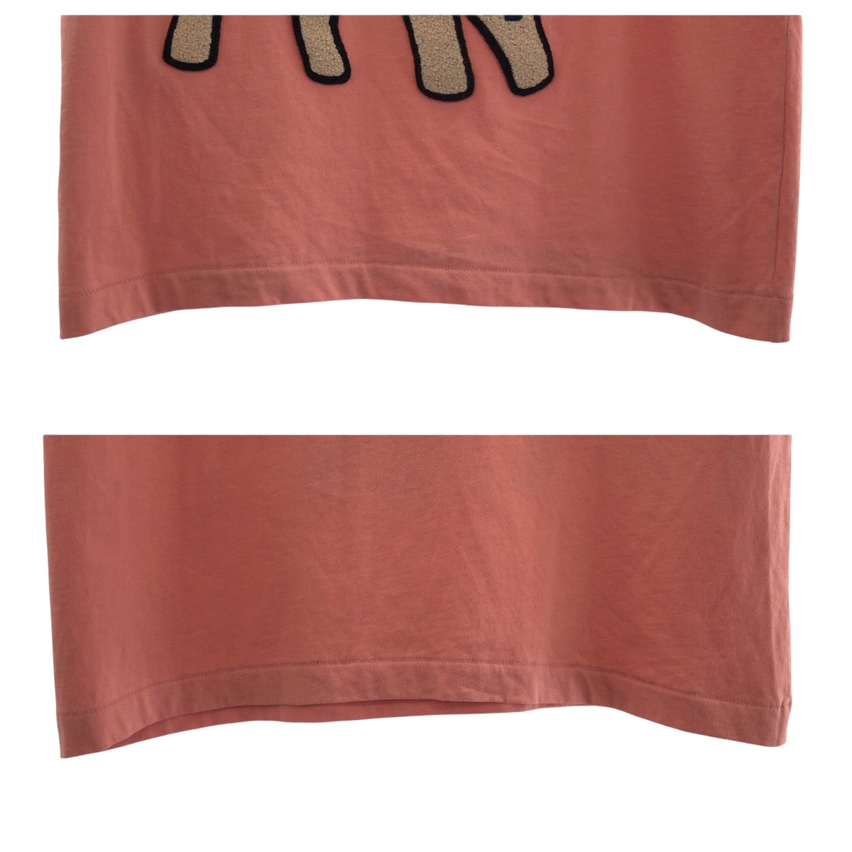 16989
GUCCI グッチ 刺繍 ラインストーン サイズXS ピンク コットン 580762 XJBSX 半袖Ｔシャツ レディース ABP36