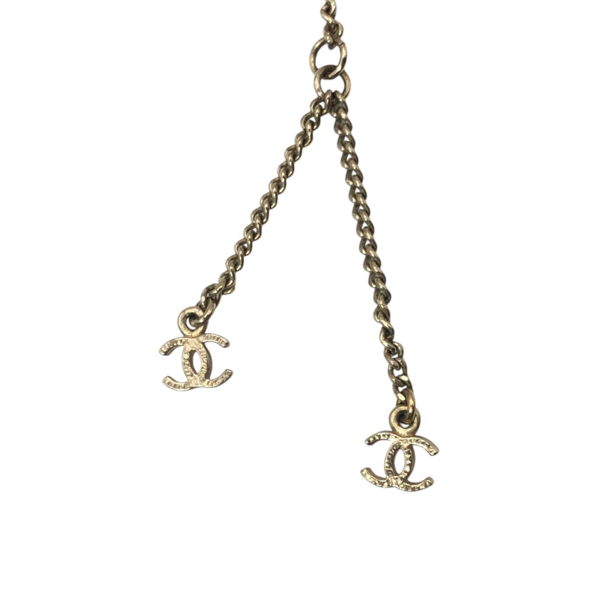 16990
CHANEL シャネル ココマーク ゴールド メタル ネックレス レディース AB54