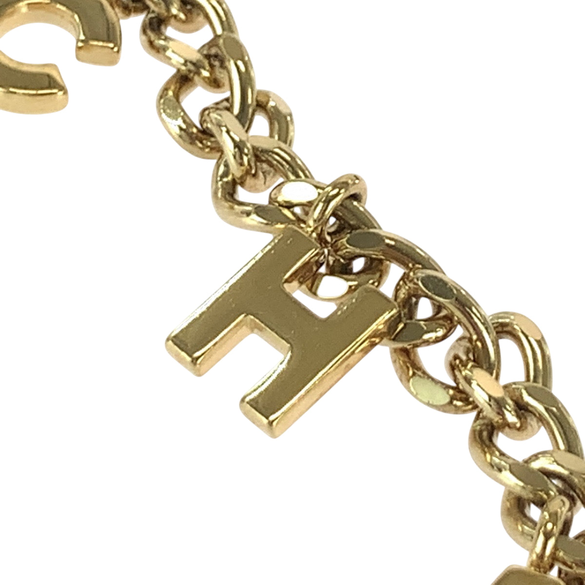 16991
CHANEL シャネル ココマーク ゴールド メッキ チェーンベルト ネックレス 02 A刻印  レディース SA130