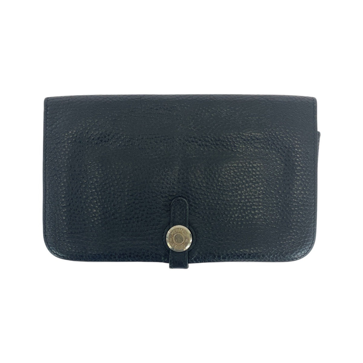 16992
HERMES エルメス ドゴンGM ブラック 黒 シルバー金具 トゴ 長財布 ロングウォレット ▫︎H刻印  メンズ ABP64