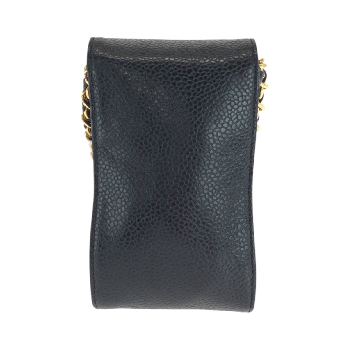 16999
CHANEL シャネル ココマーク ブラック 黒 ゴールド金具 キャビアスキン チェーンショルダーバッグ ポシェット シガレットケース レディース ABP78