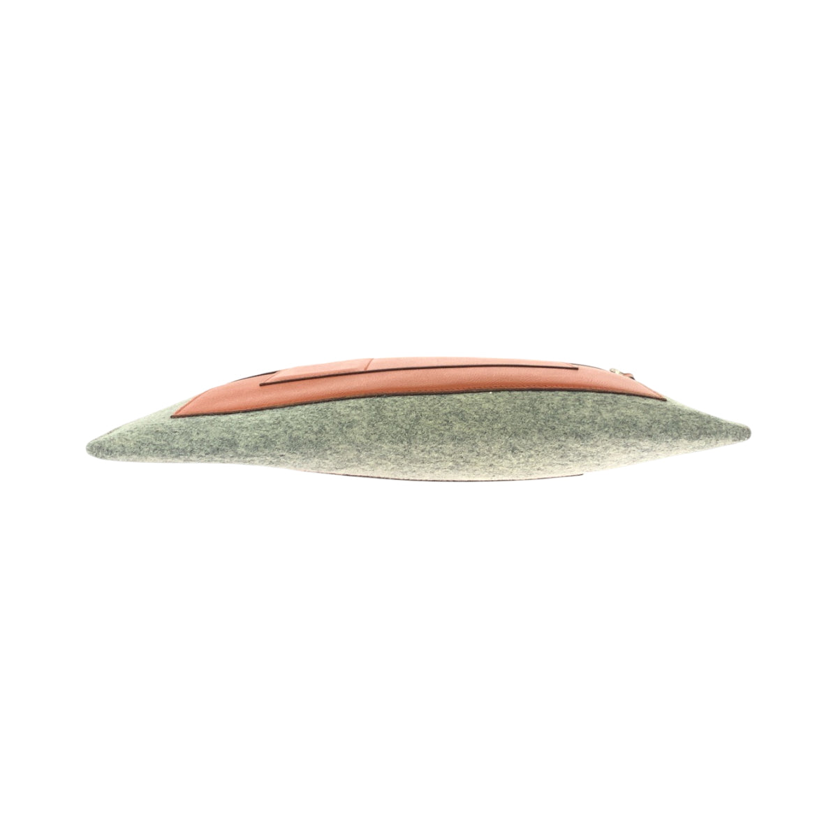 17002
HERMES エルメス トゥードゥー37 グレー オレンジ シルバー金具 フェルト / ヴォーエプソン クラッチバッグ セカンドバッグ T刻印  レディース ABP48