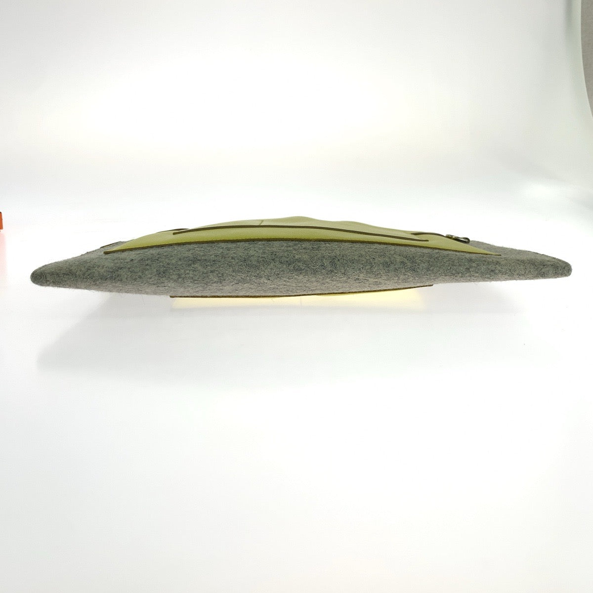 17003
HERMES エルメス トゥードゥー37 グリクレール イエローザンジバル フェルト / ヴォーエプソン クラッチバッグ セカンドバッグ A刻印 メンズ AB42