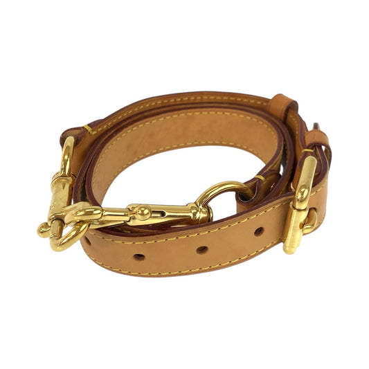 17032
LOUIS VUITTON ルイヴィトン ショルダーストラップのみ ブラウン ゴールド金具 レザー ショルダーバッグ  レディース
