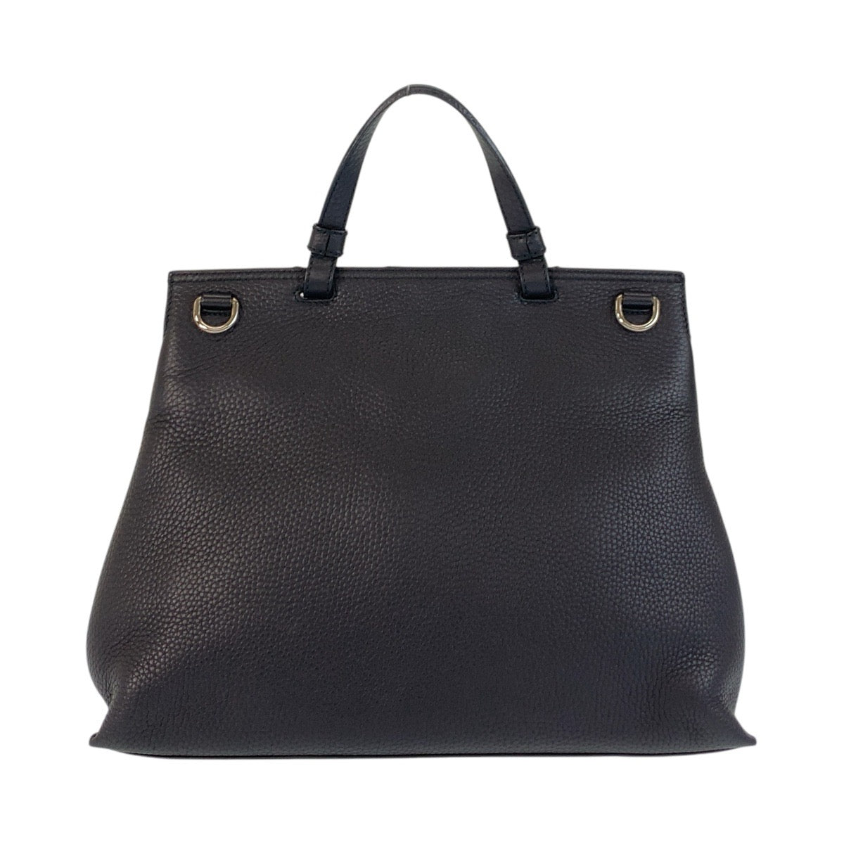 17038
GUCCI グッチ バンブー デイリー ブラック 黒 シルバー金具 レザー 392013 ハンドバッグ ショルダーバッグ 2way  レディース ABP65