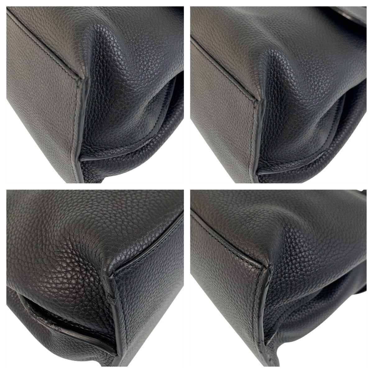 17038
GUCCI グッチ バンブー デイリー ブラック 黒 シルバー金具 レザー 392013 ハンドバッグ ショルダーバッグ 2way レディース ABP65