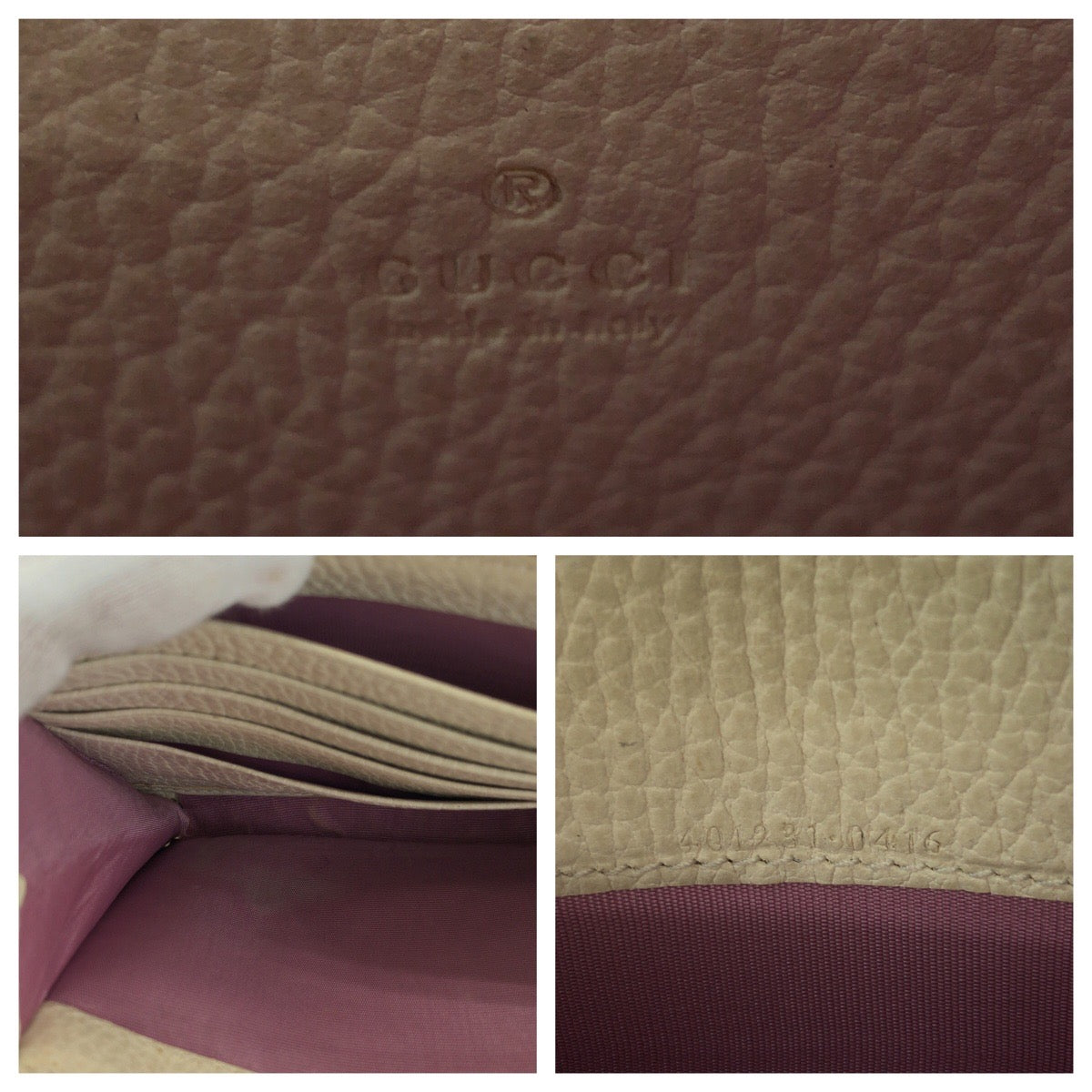 17053
GUCCI グッチ ディオニュソス ホワイト シルバー金具 レザー 401231 チェーンショルダーバッグ レディース AB74