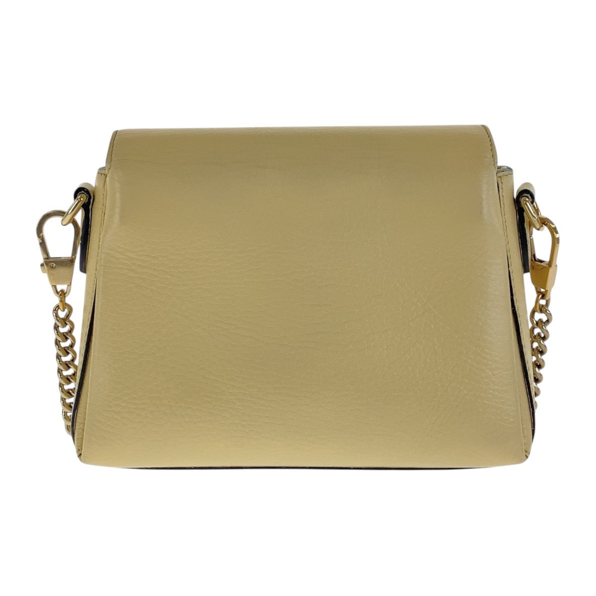 17067
GUCCI グッチ インターロッキング アイボリー ゴールド金具 レザー 607720 斜め掛け チェーン ショルダーバッグ レディース AB75