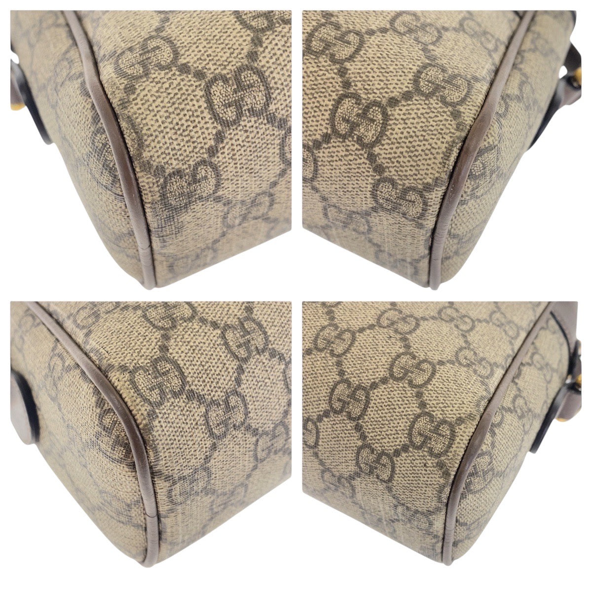 17068
GUCCI グッチ シェリーライン オフィディア ベージュ ゴールド金具 GGスプリームキャンバス / レザー 517060 斜め掛け ショルダーバッグ  レディース ABP77