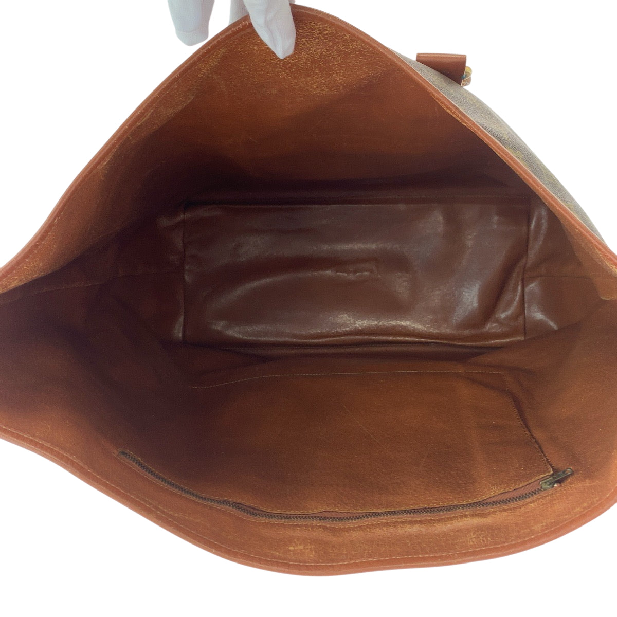 17097
LOUIS VUITTON ルイヴィトン モノグラム サックウィークエンドGM ブラウン ゴールド金具 PVC M42420 トートバッグ ショルダーバッグ  メンズ AB43