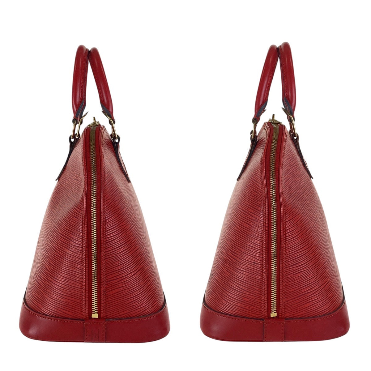 17104
LOUIS VUITTON ルイヴィトン エピ アルマ レッド ゴールド金具 エピレザー M40850 ハンドバッグ トートバッグ レディース ABP48