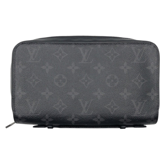 17108
LOUIS VUITTON ルイヴィトン モノグラム ジッピーXL ブラック 黒 PVC M41503 長財布 ロングウォレット  メンズ