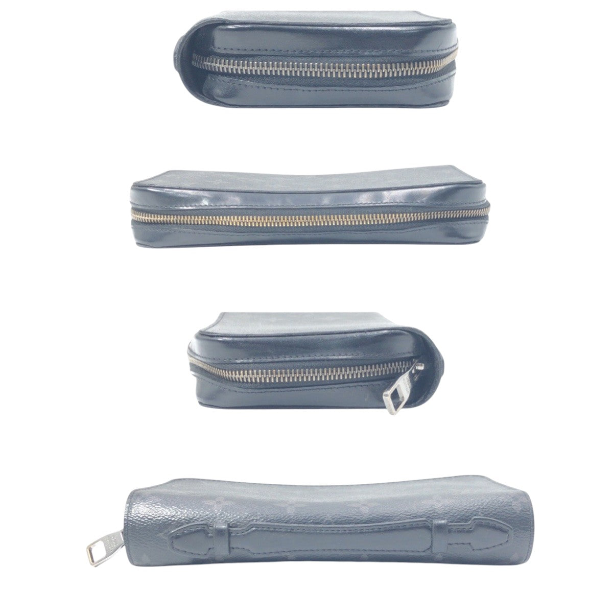 17108
LOUIS VUITTON ルイヴィトン モノグラム ジッピーXL ブラック 黒 PVC M41503 長財布 ロングウォレット  メンズ