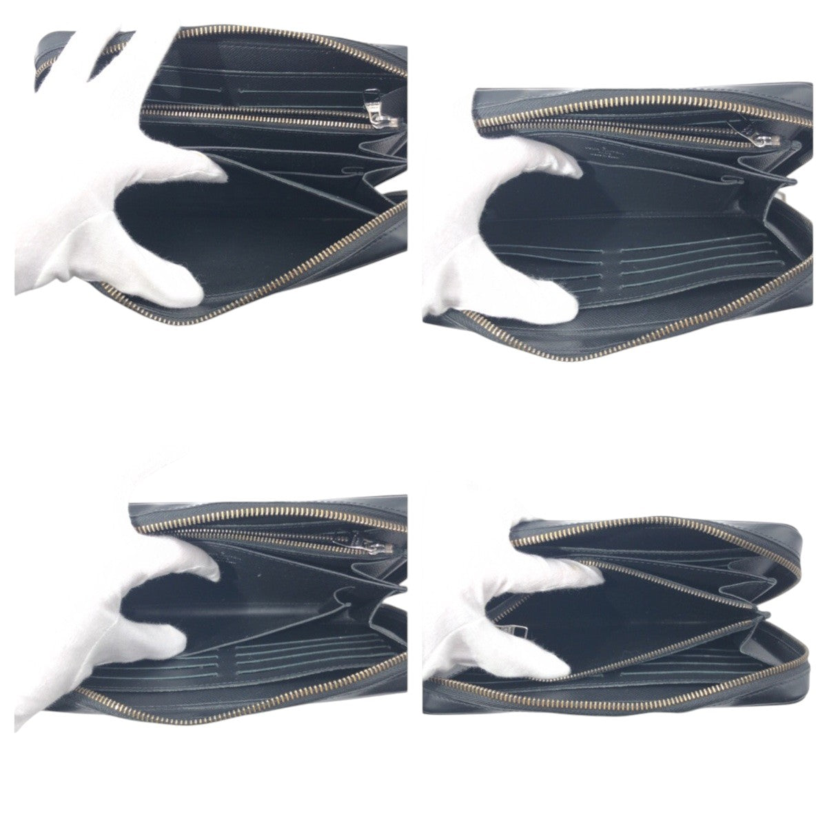 17108
LOUIS VUITTON ルイヴィトン モノグラム ジッピーXL ブラック 黒 PVC M41503 長財布 ロングウォレット  メンズ