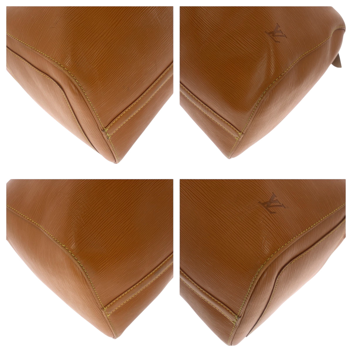 17110
LOUIS VUITTON ルイヴィトン エピ キーポル50 男女兼用 ブラウン ゴールド金具 エピレザー M42968 ボストンバッグ ハンドバッグ  メンズ