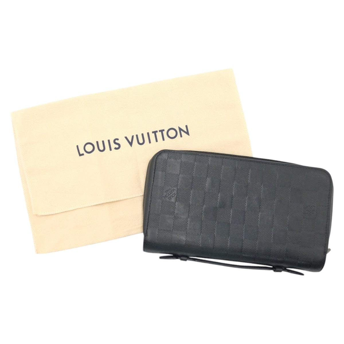 17111
LOUIS VUITTON ルイヴィトン ダミエアンフィニ ジッピーXL ブラック 黒 PVC N61254 長財布 ロングウォレット セカンドバッグ  メンズ ABP68