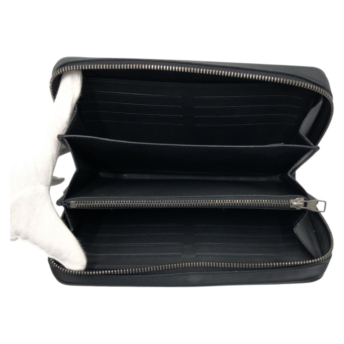 17111
LOUIS VUITTON ルイヴィトン ダミエアンフィニ ジッピーXL ブラック 黒 PVC N61254 長財布 ロングウォレット セカンドバッグ  メンズ ABP68