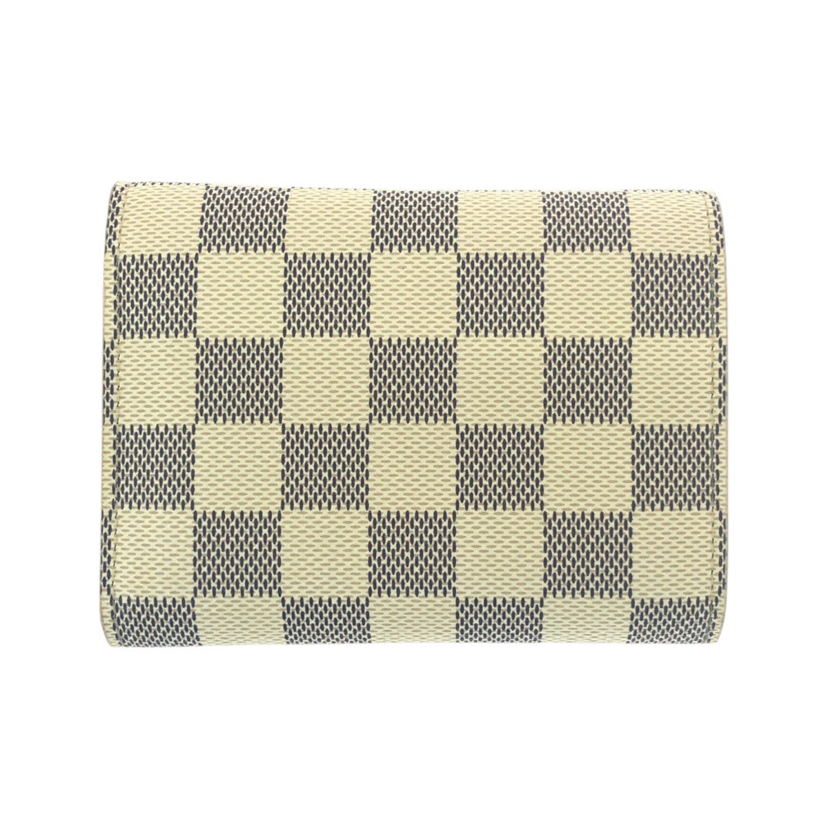 17114
LOUIS VUITTON ルイヴィトン ダミエアズール ポルトフォイユ ヴィクトリーヌ ベージュ アイボリー ゴールド金具 PVC N64022 三つ折り財布 折財布 コンパクトウォレット  レディース A40