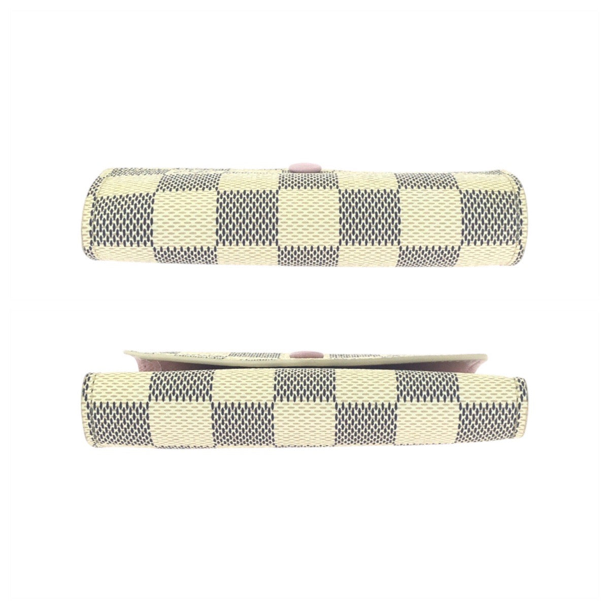 17114
LOUIS VUITTON ルイヴィトン ダミエアズール ポルトフォイユ ヴィクトリーヌ ベージュ アイボリー ゴールド金具 PVC N64022 三つ折り財布 折財布 コンパクトウォレット  レディース A40