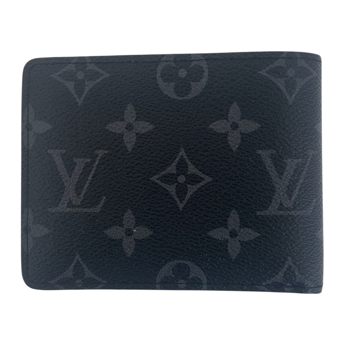 17117
LOUIS VUITTON ルイヴィトン モノグラム ポルトフォイユ ミュルティプル ブラック 黒 グレー PVC M61695 折財布 コンパクトウォレット  メンズ