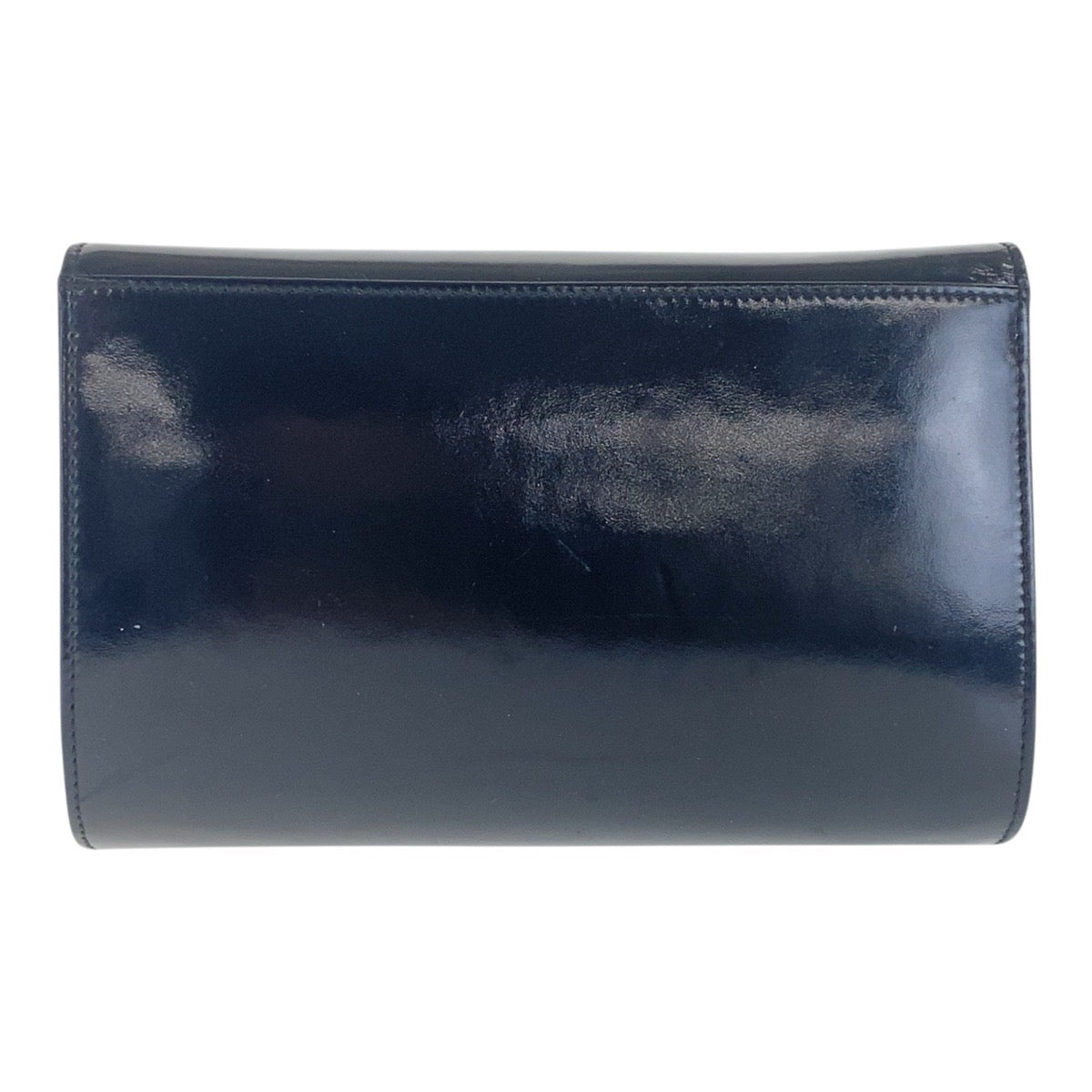 17128
Salvatore Ferragamo サルヴァトーレフェラガモ ヴィンテージ ガンチーニ ブラック 黒 ゴールド金具 エナメル 斜め掛け ショルダーバッグ  レディース ABP39