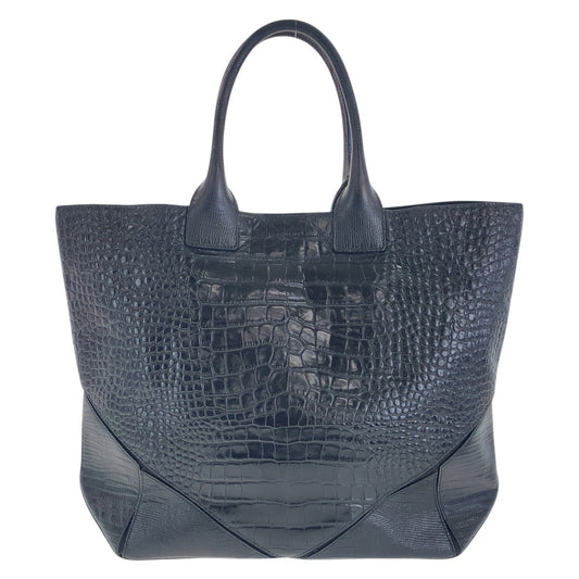 17130
Givenchy ジバンシー 型押し ブラック 黒 シルバー金具 レザー トートバッグ ショルダーバッグ 男女兼用  レディース ABP45