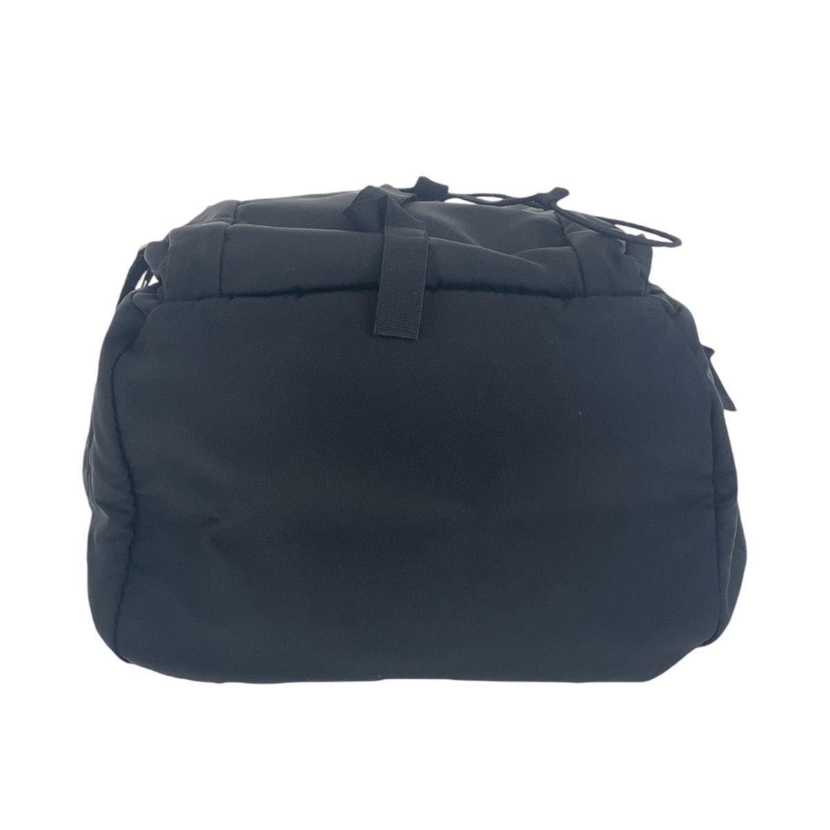 17137
PRADA プラダ テスート 三角ロゴプレート ブラック 黒 シルバー金具 ナイロン VZ0056 バックパック  メンズ A120