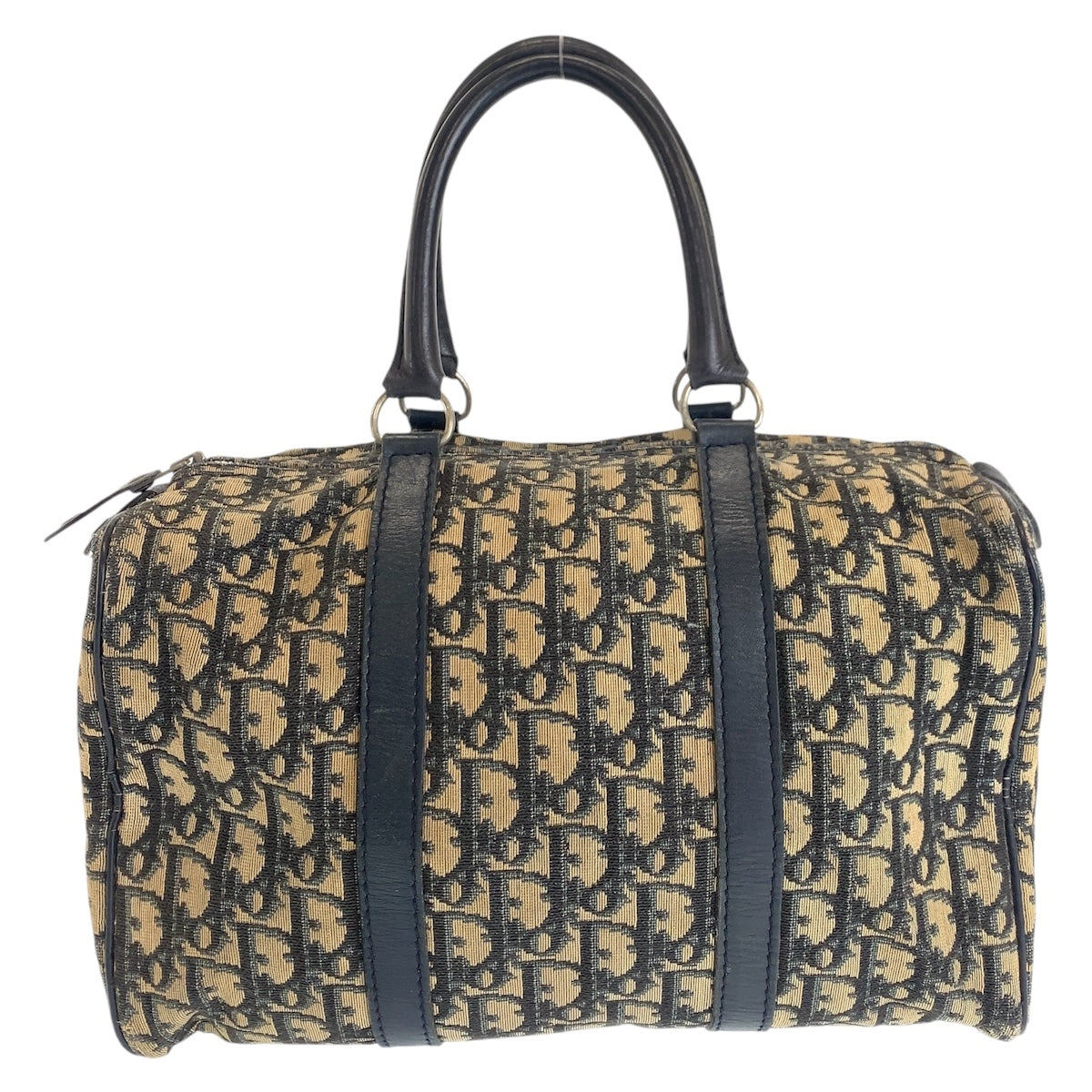17138
Dior ディオール ヴィンテージ トロッター キャンバス / レザー ハンドバッグ ミニボストンバッグ  レディース