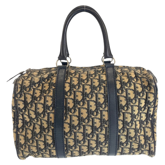 17138
Dior ディオール ヴィンテージ トロッター キャンバス / レザー ハンドバッグ ミニボストンバッグ  レディース