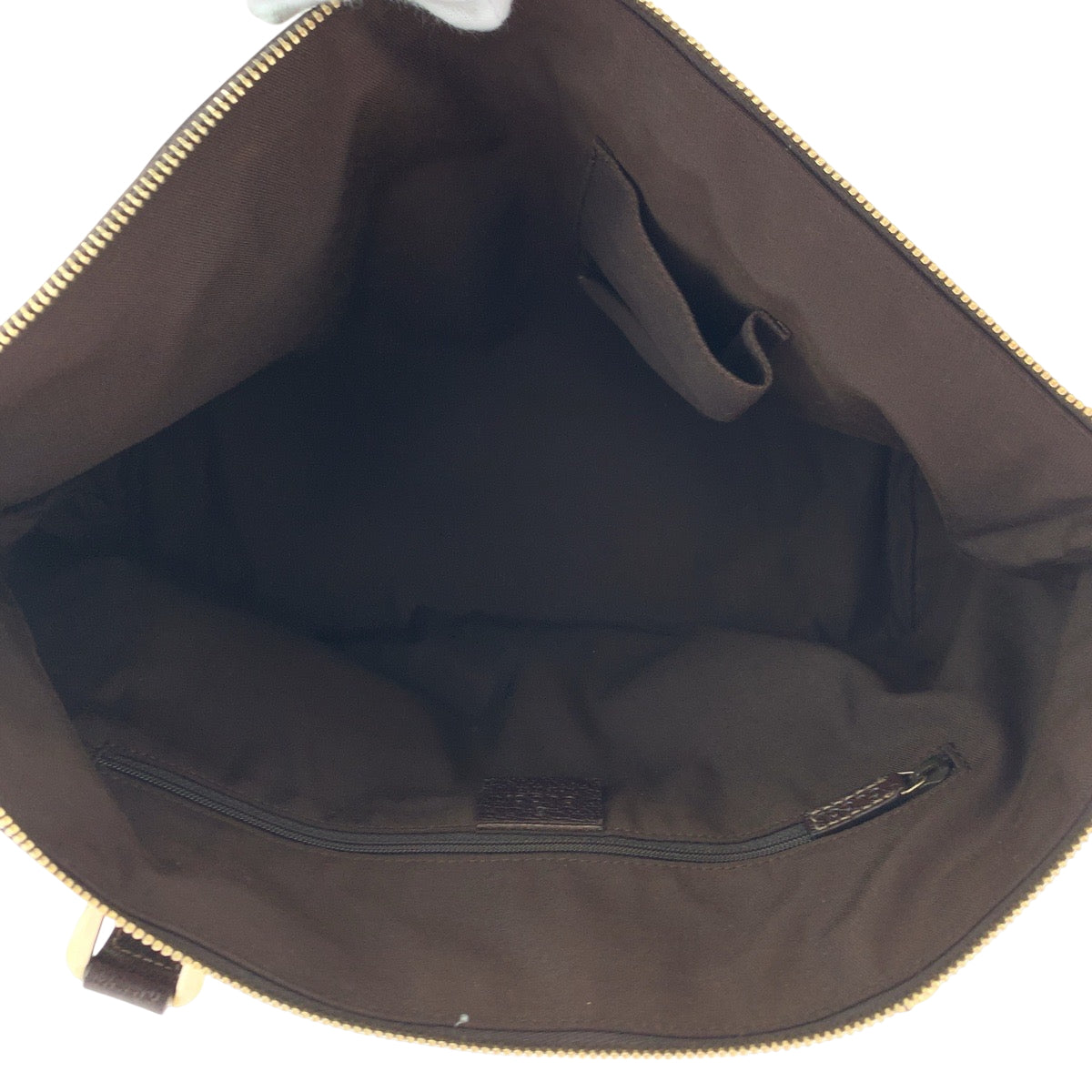 17146
GUCCI グッチ アビー ベージュ ブラウン ゴールド金具 GGキャンバス 141470 トートバッグ ショルダーバッグ  レディース ABP42