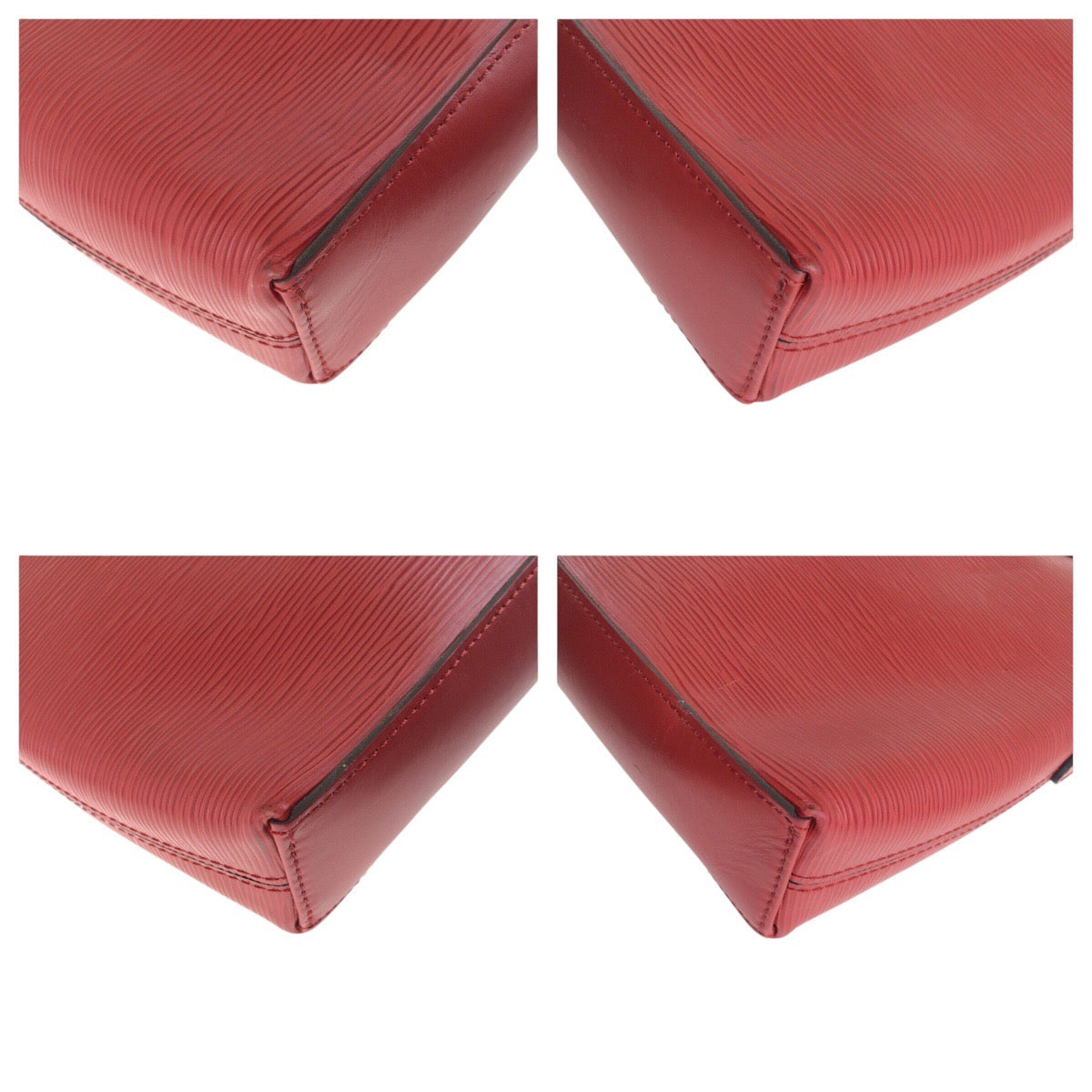 17149
LOUIS VUITTON ルイヴィトン エピ ポルトドキュマン ジュール カスティリアンレッド シルバー金具 レザー ビジネスバッグ ブリーフケース 2way  メンズ AB56